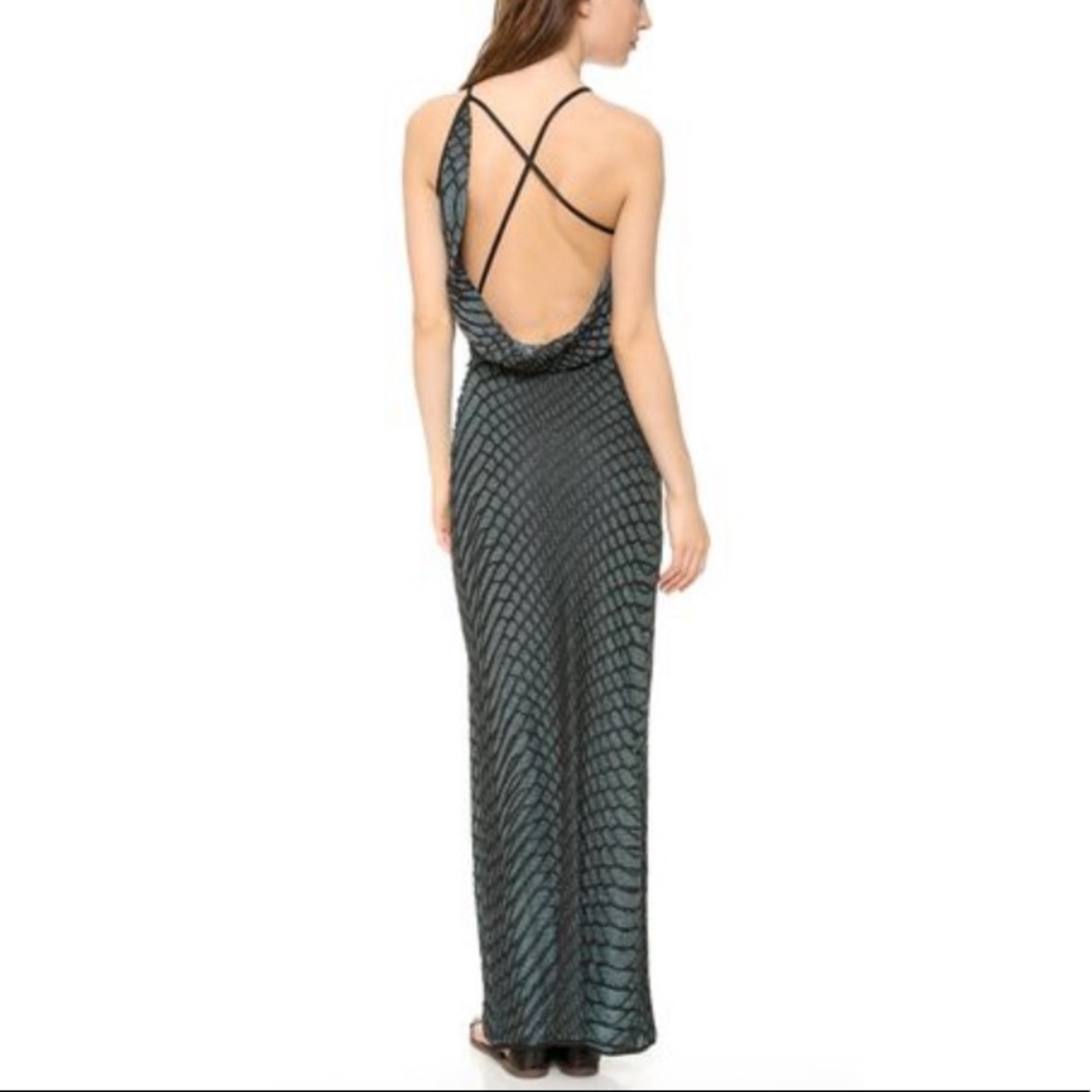 NWT M Missoni open Back Maxi Dress - Picture 6 of 12